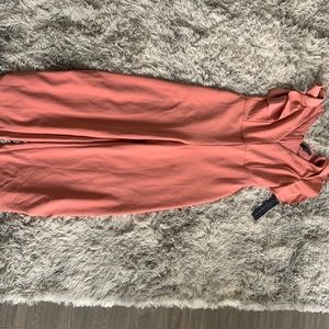 Salmon coloured one piece